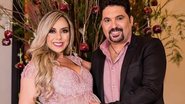 Edson e Deia Cypri no 'Chá de Bebê' - Instagram/Reprodução