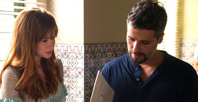 Personagens de Marina Ruy Barbosa e Bruno Gagliasso - Globo/Estevam Avellar