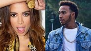 Anitta e Lewis Hamilton - Reprodução/Instagram