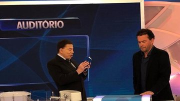 Apresentador foi um dos convidados de Silvio Santos - Reprodução/Instagram