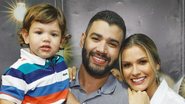 Gabriel, Gusttavo Lima e Andressa Suita - Reprodução/Instagram