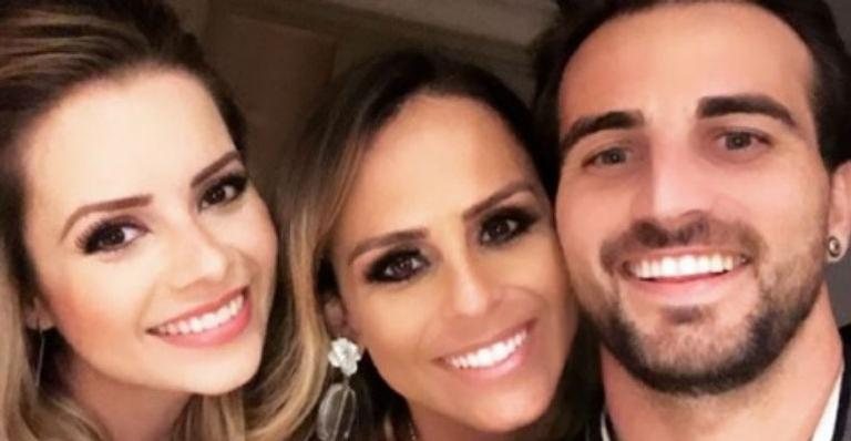 Sandy, Aline Lima e Rafael Longuine - Reprodução/Instagram