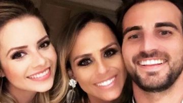 Sandy, Aline Lima e Rafael Longuine - Reprodução/Instagram