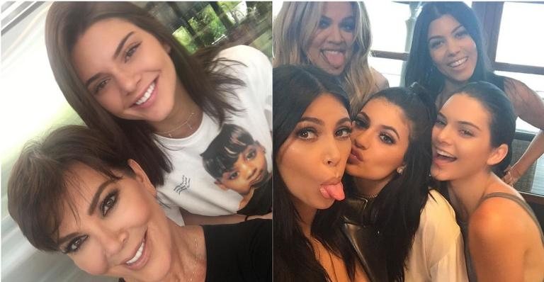 Kendall Jenner é deixada de fora da homenagem ao Dia das Mães de Kris Jenner - Foto/Destaque Instagram