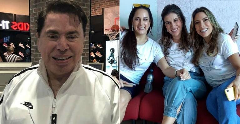 Silvio Santos expõe briga entre as filhas no SBT - Reprodução Instagram