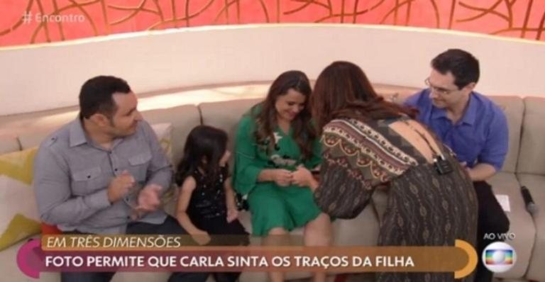 Apresentadora não percebeu que havia se equivocado - Reprodução/TV Globo