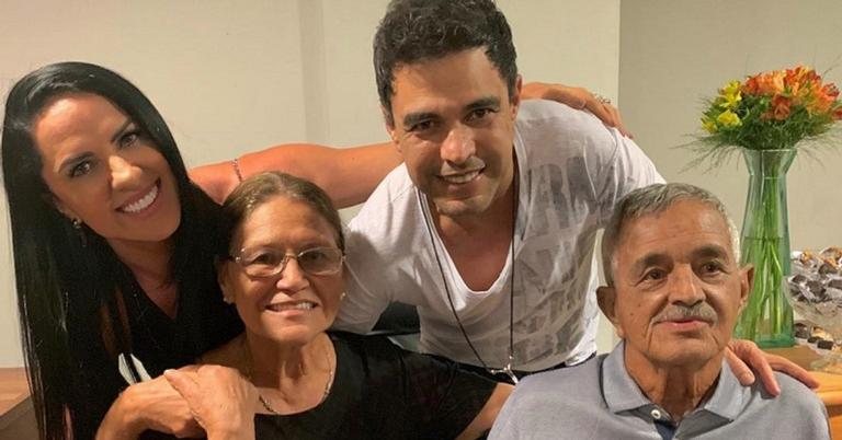 Zezé Di Camargo, Graciele Lacerda, Francisco Camargo e Helena Camargo. - Instagram/Reprodução