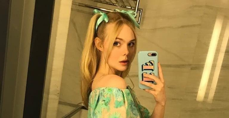 Elle Fanning desmaia durante Festival de Cannes por conta do vestido apertado: ''Muito apertado'' - Foto/Destaque Instagram