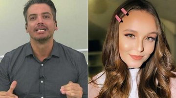 Leo Dias e Larissa Manoela - Reprodução SBT e Instagram