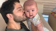 Ator encantou com momento fofo da filha sorridente - Reprodução/Instagram