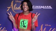 Pabllo Vittar na pré-estreia de "Aladdin", em São Paulo. - MARCELLO SÁ BARRETTO/Agência Brazil News