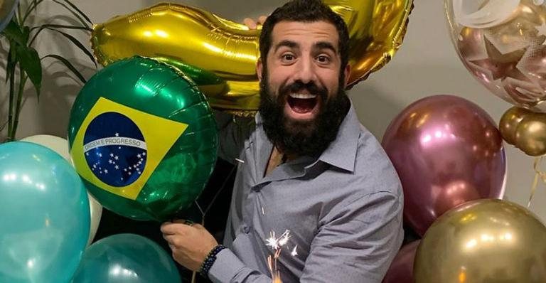 Kaysar Dadour comemora 5 anos morando no Brasil - Reprodução Instagram