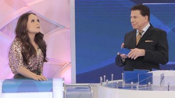 Larissa Manoela e Silvio Santos - Lourival Ribeiro/SBT