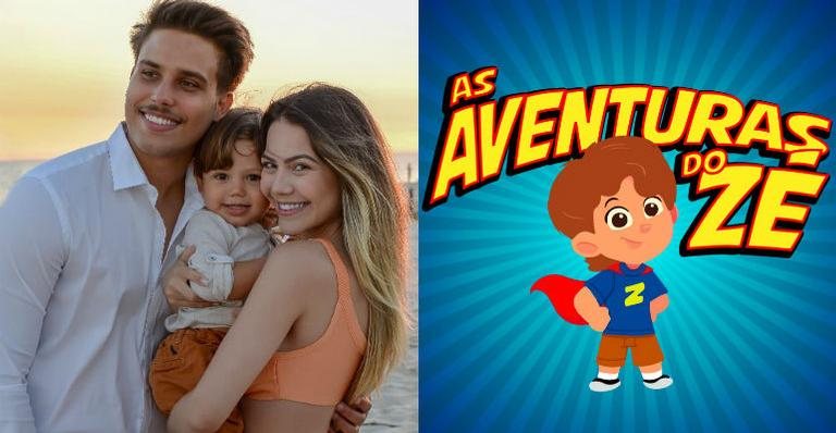 Filho de Jonathan Couto e Sarah Poncio ganha desenho animado - Reprodução Instagram