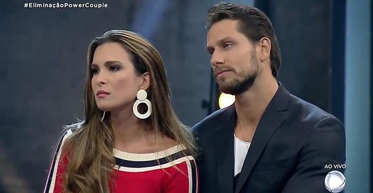 Casal foi eliminado do reality show - Reprodução/Record TV