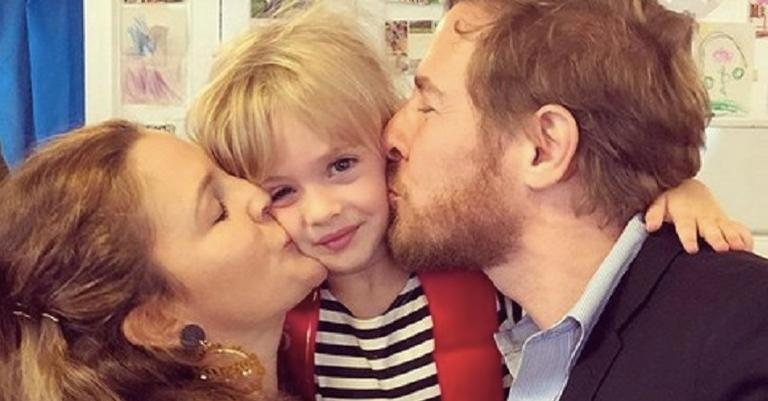 Drew Barrymore e Will Kopelman com a filha Frankie. - Instagram/Reprodução