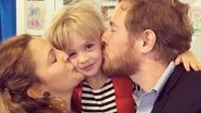 Drew Barrymore e Will Kopelman com a filha Frankie. - Instagram/Reprodução