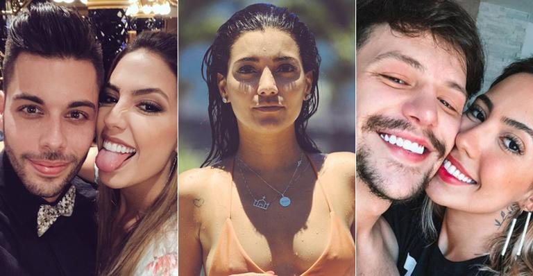 Gui Araújo, Gabi Brandt, Gabi Prado e Saulo Poncio - Reprodução/Instagram