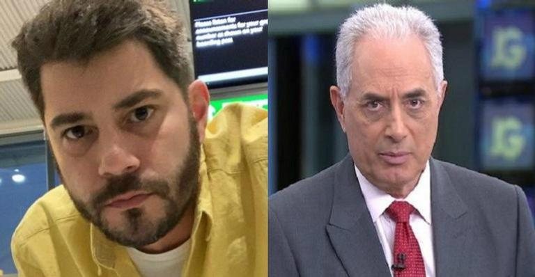 Evaristo Costa e William Waack - Instagram / Reprodução