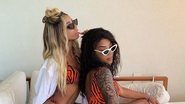 Brunna Gonçalves, namorada de Ludmilla se derrete ao receber show particular da cantora - reprodução/Instagram