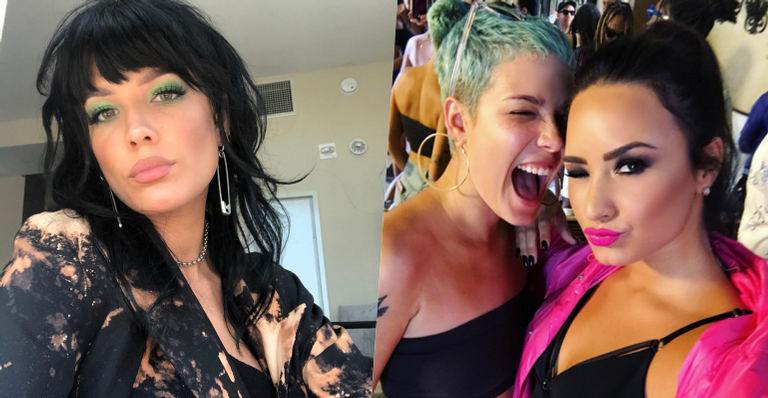 Demi Lovato sai em defesa de Halsey após críticas - Foto/Destaque Instagram