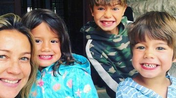 Piovani exibiu foto com os filhos e mostrou todo seu orgulho pelos pequenos - Reprodução/Instagram