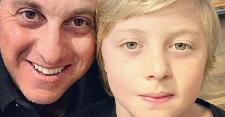 Luciano Huck e o filho, Benício - Reprodução Instagram