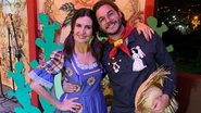 Fátima Bernardes e Túlio Gadêlha na Festa Junina - Reprodução Instagram