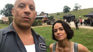 Vin Diesel e Michelle Rodriguez - Reprodução Instagram