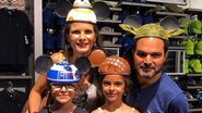 Luciano Camargo curtindo com a família na Disney - Instagram/Reprodução