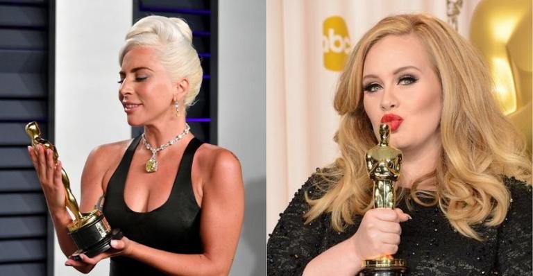 Gaga e Adele são convidas para Academia do Oscar de 2020 - Foto/Destaque Getty Images