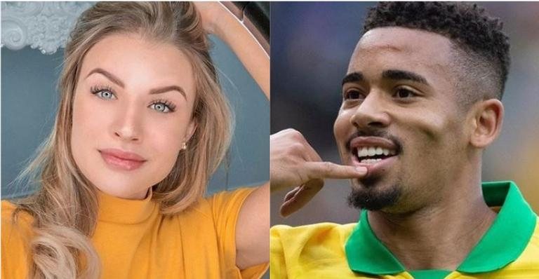 Julia Schiavi e Gabriel Jesus - Reprodução/Instagram