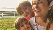 Claudia Leitte, Davi e Rafael - Reprodução/Instagram