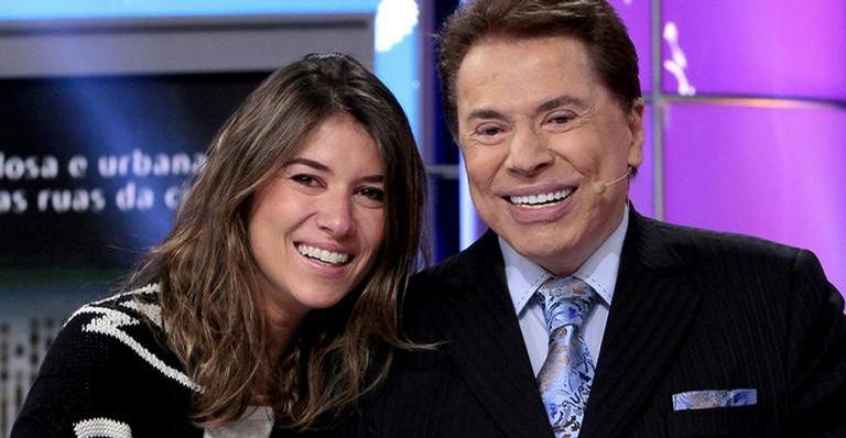 Rebeca Abravanel e Silvio Santos - Reprodução/SBT