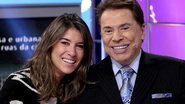 Rebeca Abravanel e Silvio Santos - Reprodução/SBT