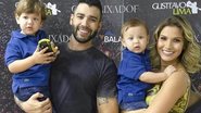 Gusttavo Lima, Andressa Suita, Gabriel e Samuel - Reprodução/Instagram