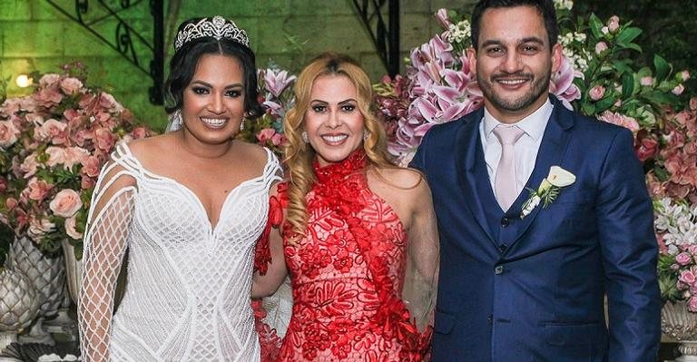 Natalia Saraff, Joelma e Jânio - Marcello Sá Barreto/Brazil News