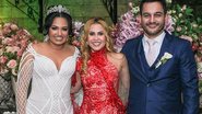 Natalia Saraff, Joelma e Jânio - Marcello Sá Barreto/Brazil News