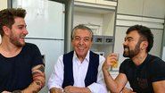 Rafael Piccin, Maurício de Sousa e Mauro de Sousa - Reprodução/Instagram