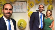 Eduardo Bolsonaro ganha festa com o tema 'Minions' - Reprodução Instagram