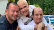 Xuxa ao lado de Mário e seu filho - Reprodução Instagram