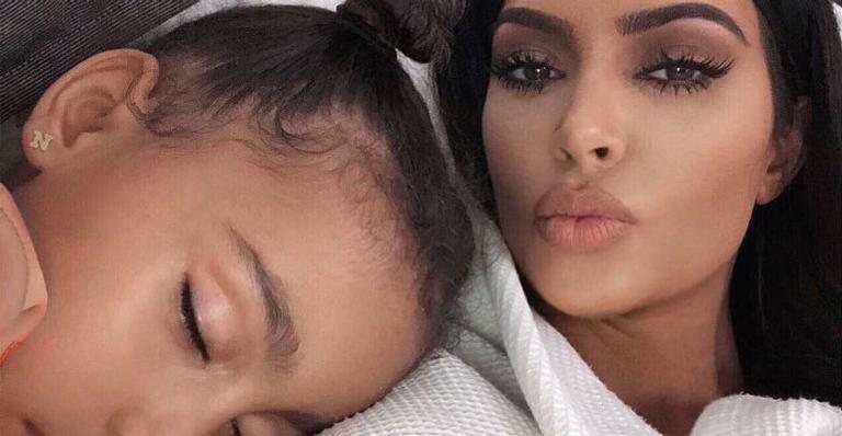 Kim Kardashian e North West - Reprodução/Instagram