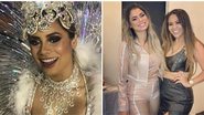 Lexa no Carnaval 2019 e com sua mãe, Darlin Ferrattry - Instagram/Reprodução