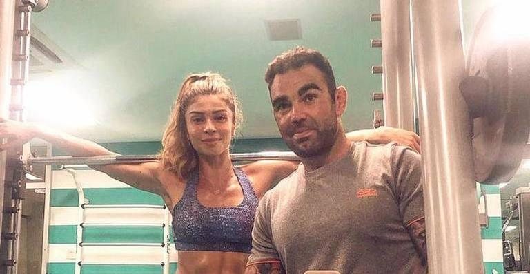 Grazi Massafera e seu personal trainer Chico Salgado - Reprodução/Instagram