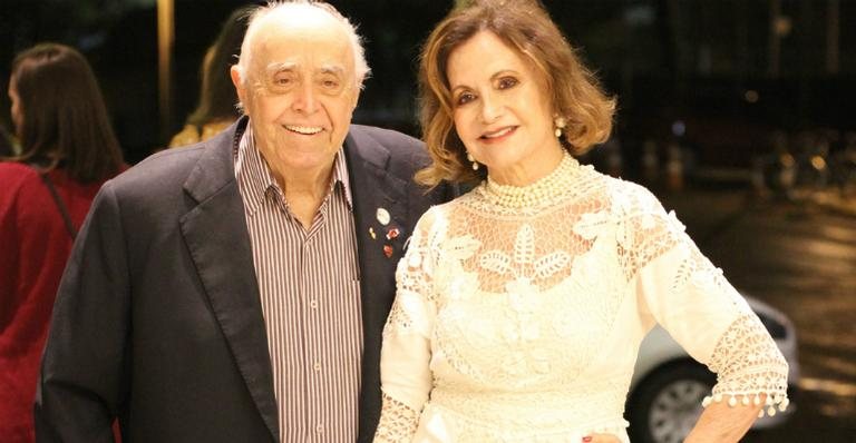 Mauro Mendonça e Rosamaria Murtinho comemoram Bodas de Diamante - Daniel Delmiro/Agnews