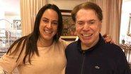 Silvia Abravanel e Silvio Santos - Reprodução/Instagram