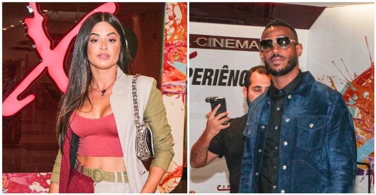 Aline Riscado e Marlon Wayans - Marcello Sá Barretto/Brazil News