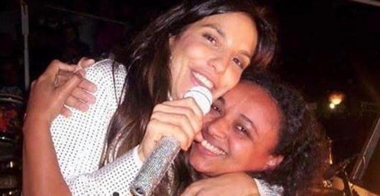 Ivete Sangalo e fã Cele - Reprodução/Instagram