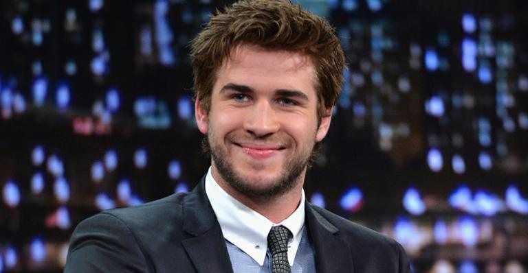 Liam Hemsworth durante sua participação no 'The Tonight Show com Jimmy Fallon' - Foto/Destaque Getty Images