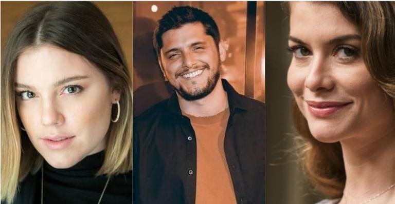 Alice Wegmann, Bruno Gissoni e Alinne Moraes - Reprodução / Instagram e Globo/Victor Pollak